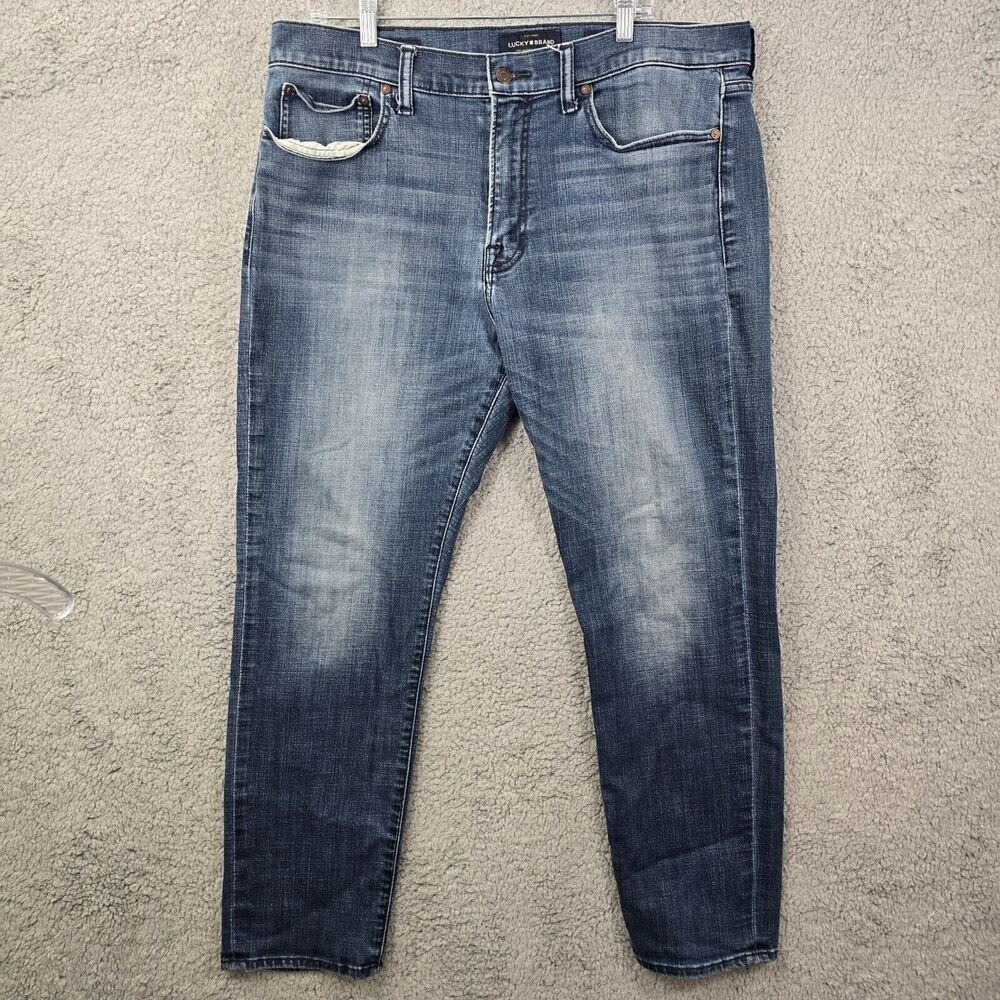 Lucky Brand Men's Blue 121 Slim Denim Jeans Size 38 x 30